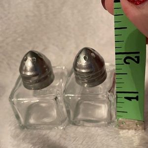 Hubert Salt and Pepper shakers & any spice or seasonings.They are tiny, 0.5 CUBE